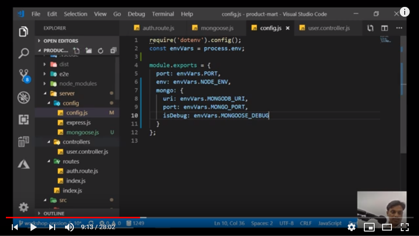 Installing & Configuring Mongo DB in our angular app - Demo - Rupesh ...