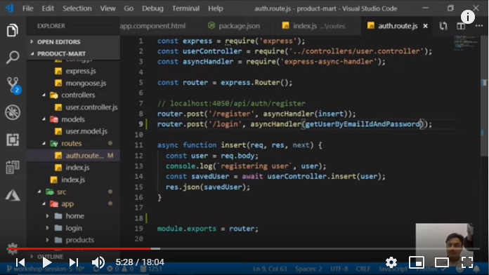 User Login and validation with MongoDB database - Demo - Rupesh Tiwari ...